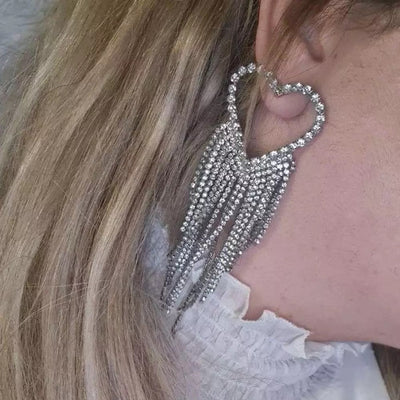 Elegant Heart Shaped Earrings For Women Romantic Jewelry Gift Of Love And Style That Elevates Any Outfit