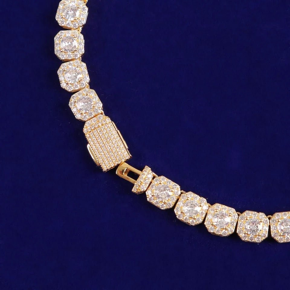 Icy Custom Tennis Chain Personalize Your Statement Piece With Durable Ice Necklace