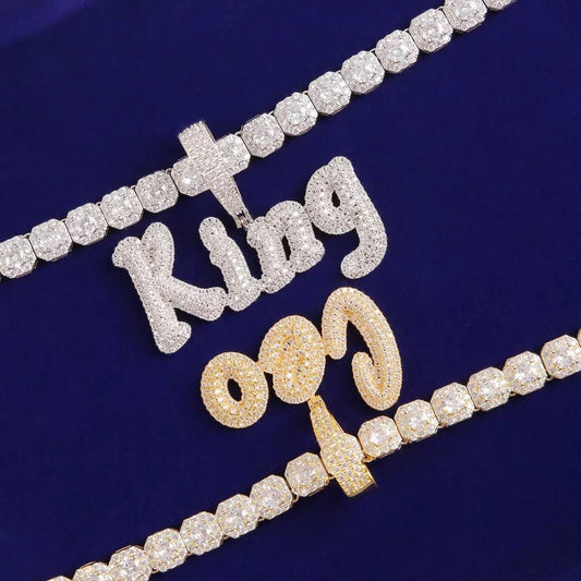 Icy Custom Tennis Chain Personalize Your Statement Piece With Durable Ice Necklace