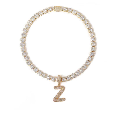 Icy Tennis Chain Necklace Timeless Elegance Luxury Jewelry Statement Piece For Modern Style