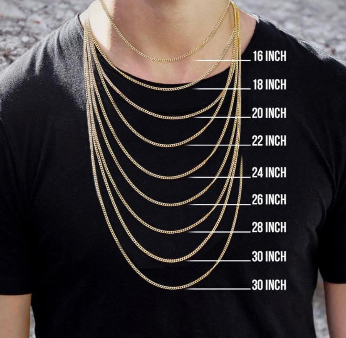 10K Gold- Hollow Cuban Link Diamond Cut (Pave) Chain