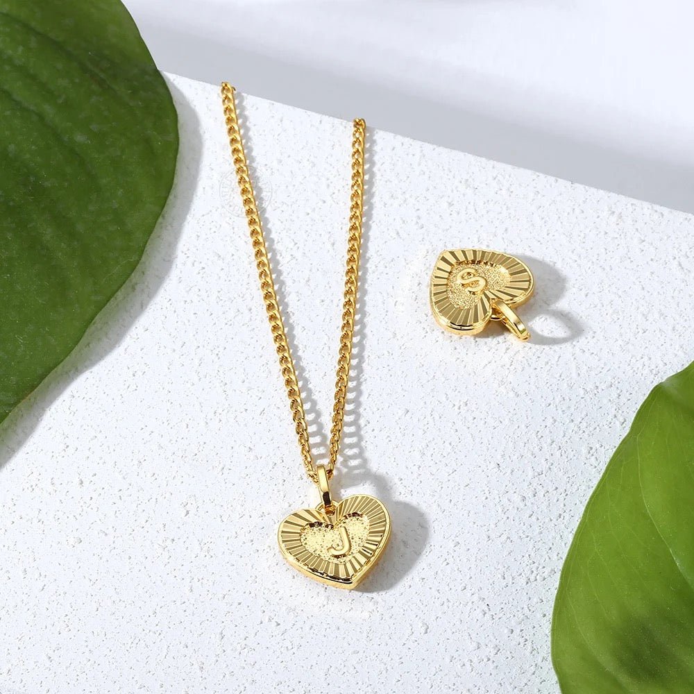 Personalized Initial A To Z Stainless Steel Necklace For Custom Monogram Jewelry