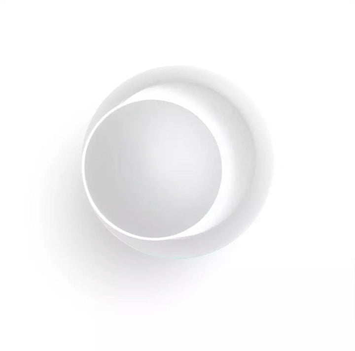 LED 360 Degree Rotatable Round Crescent Wall Light Night