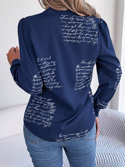 Stylish Printed Long Sleeve Button-Up Shirt for Every Occasion