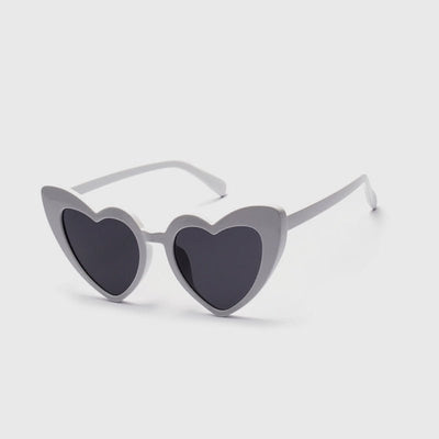Heart-Shaped Fashion Sunglasses for Women