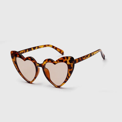 Heart-Shaped Fashion Sunglasses for Women