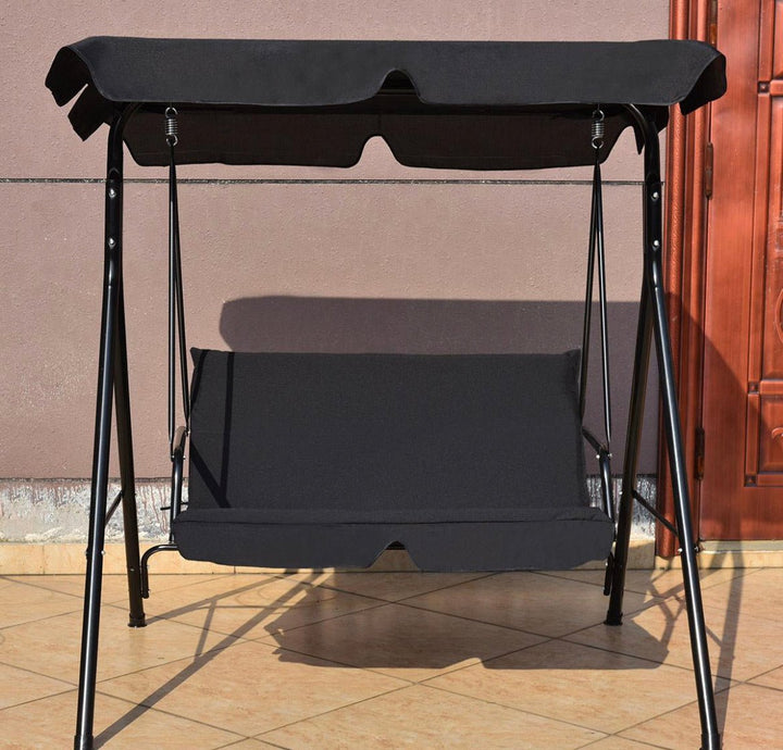 LoveSeat Patio Canopy Swing  Steel Frame