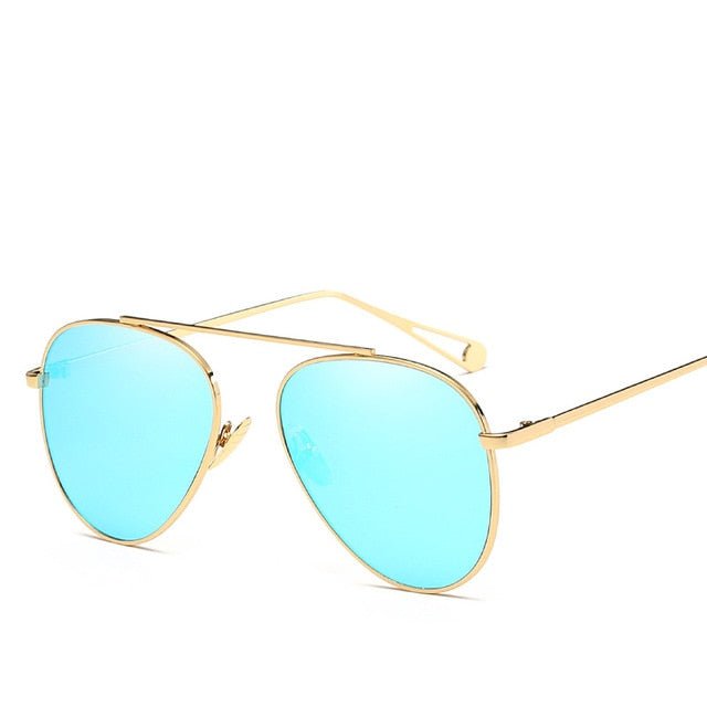 Luxury Brand Pilot Women's Sunglasses Fashion Aviation Vintage Sunglass Female Sun Glasses