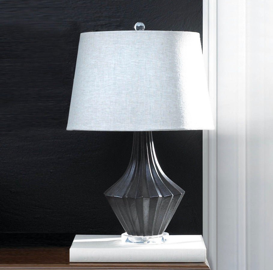 Mason Black And Gray Table Lamp