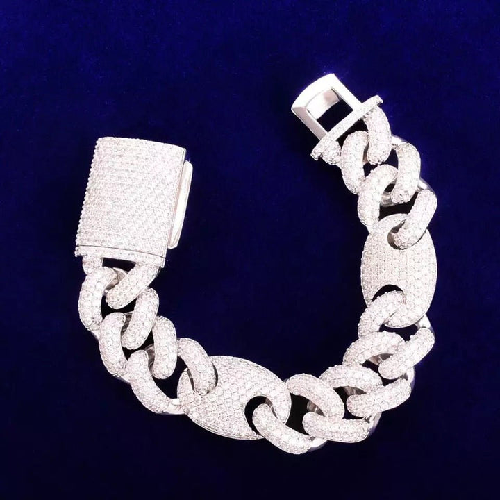 Men Cuban Link Bracelet 18mm