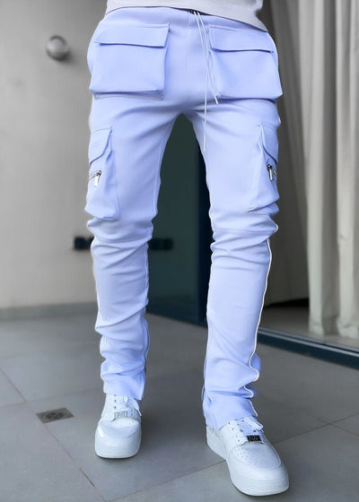 Men's Reflective Training Pants for Relaxed Fit Running Gear