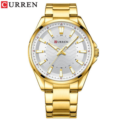 Men's Watch Business Men's Watch Steel Band Watch Quartz Watch