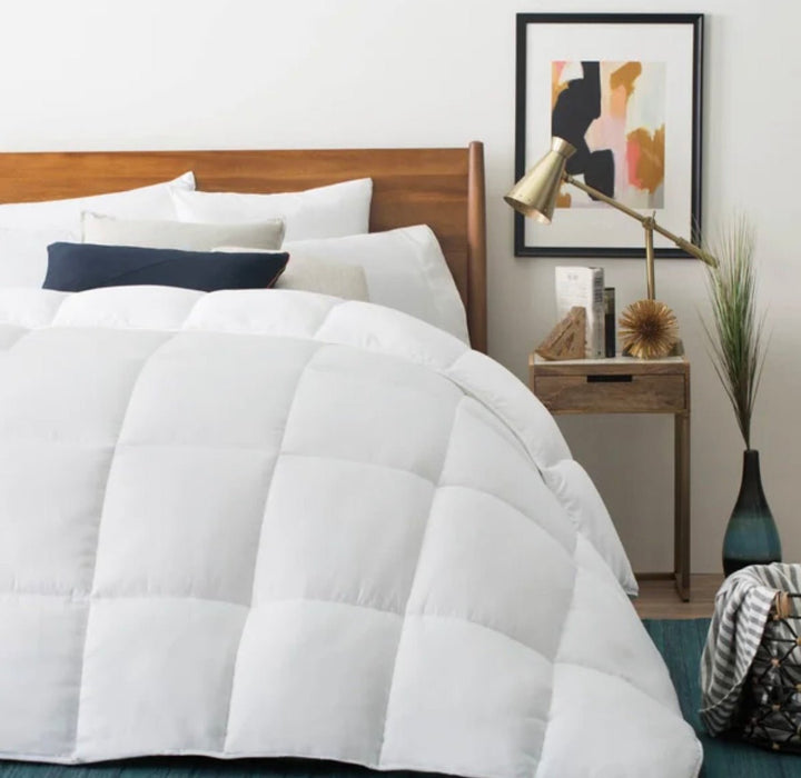 Micro down alternative comforter