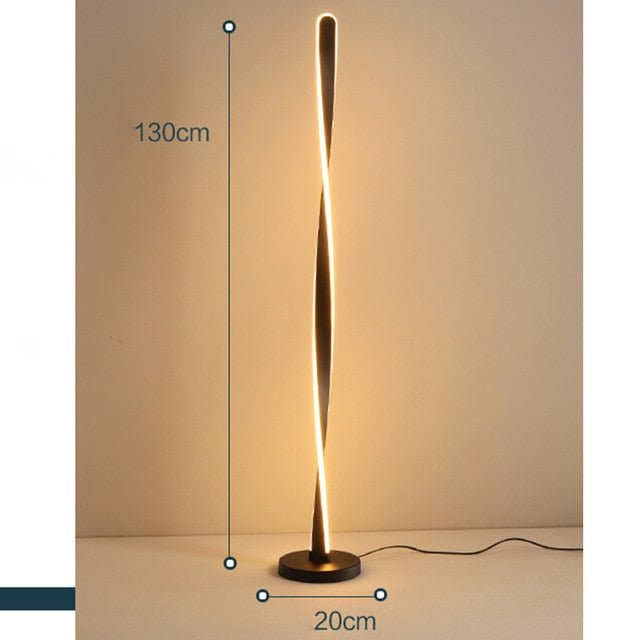 Modern Free Standing Lamps for Living Room Aluminum Floor Lamp Study Beside Lamp Stand Home Deco Lamp Floor Led Dimmable Lights