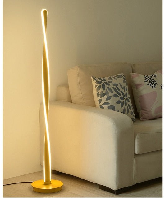 Modern Free Standing Lamps for Living Room Aluminum Floor Lamp Study Beside Lamp Stand Home Deco Lamp Floor Led Dimmable Lights