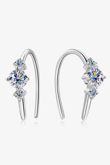 Moissanite GRA-Certified Earrings, 0.72ct