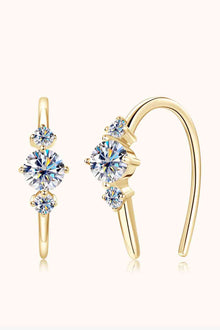 Moissanite GRA-Certified Earrings, 0.72ct