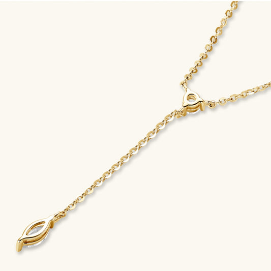 Moissanite Premium Cut Necklace, D-VVS1