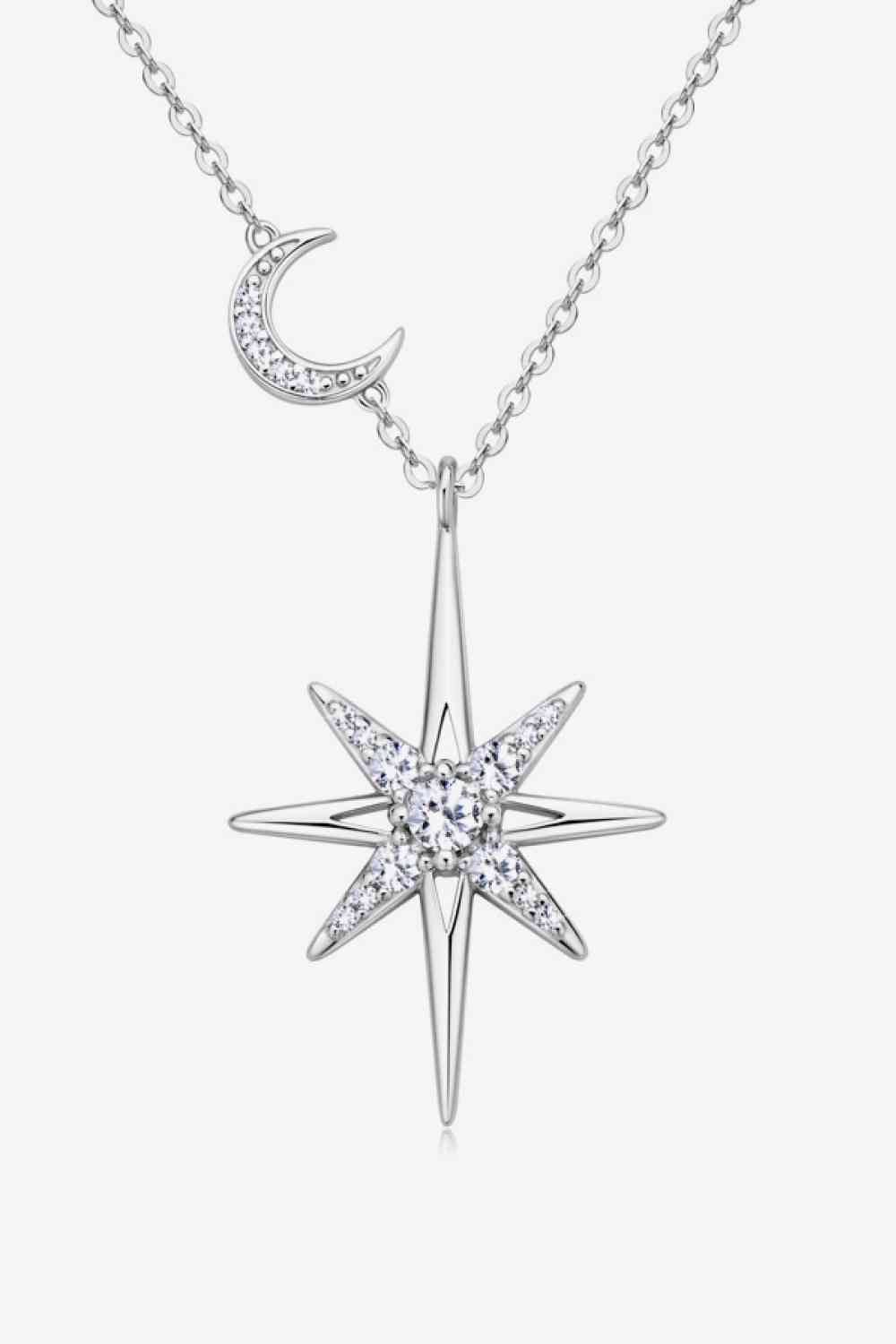 Moissanite GRA-Certified Necklace, 0.28ct