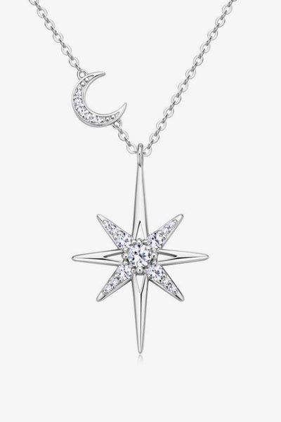 Moissanite GRA-Certified Necklace, 0.28ct