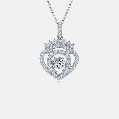 Moissanite Statement Necklace, 1.21ct