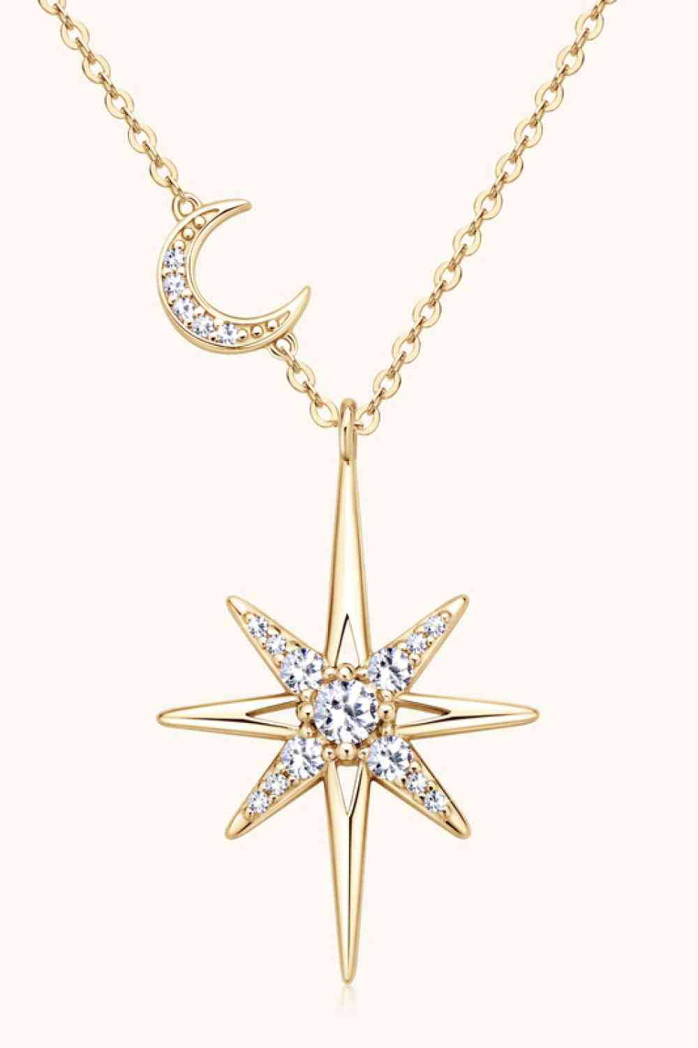 Moissanite GRA-Certified Necklace, 0.28ct