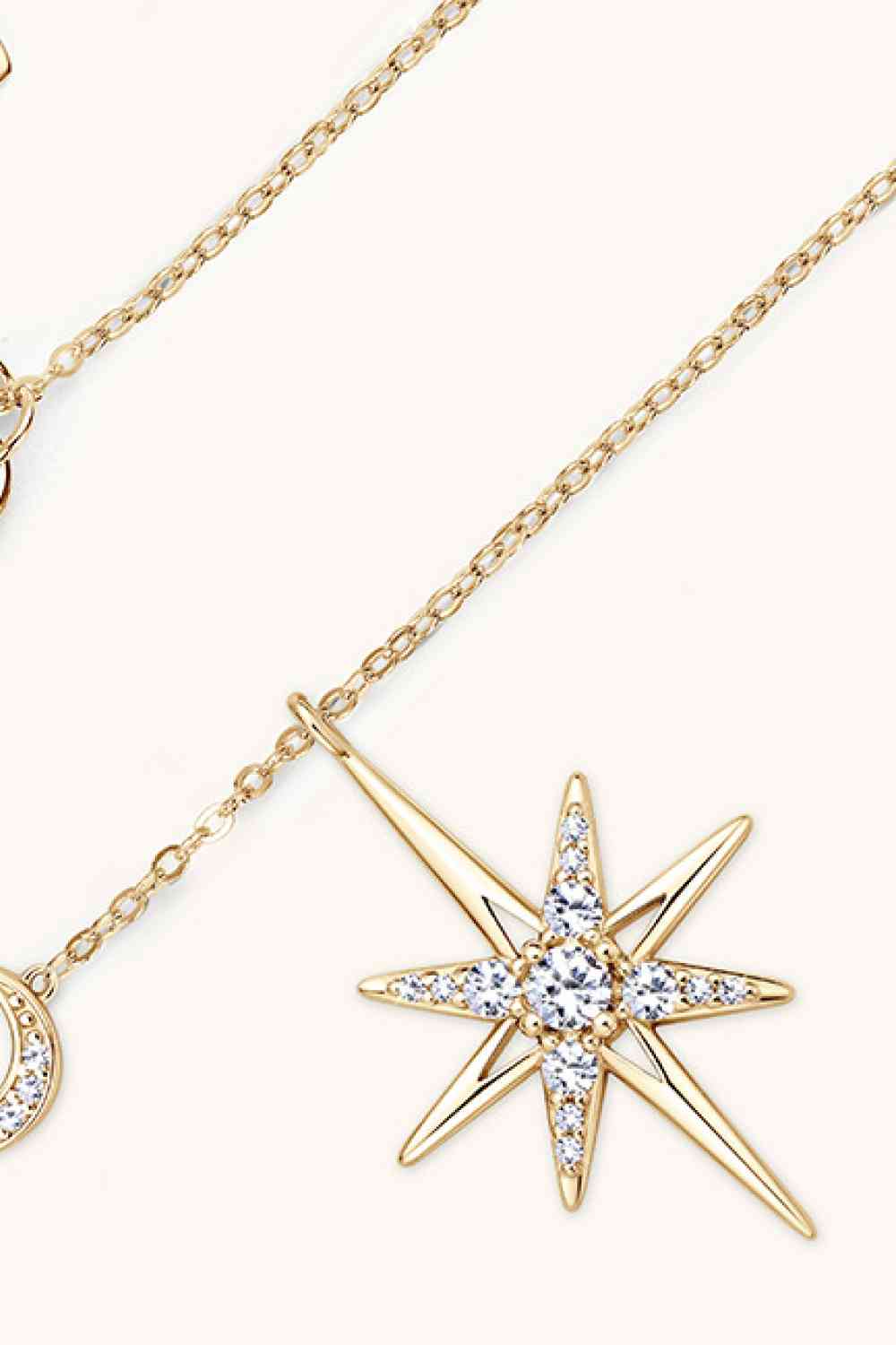 Moissanite GRA-Certified Necklace, 0.28ct