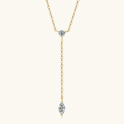 Moissanite Premium Cut Necklace, D-VVS1