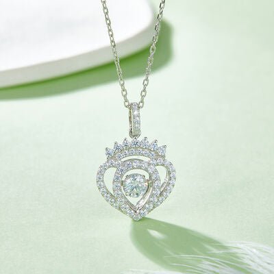 Moissanite Statement Necklace, 1.21ct