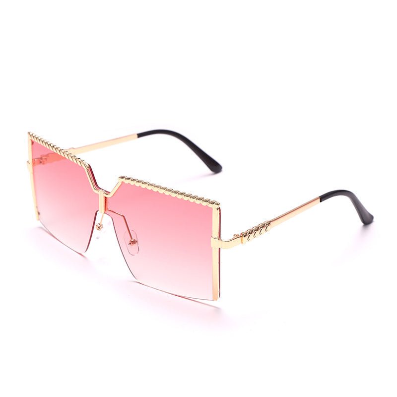 Trendy Frameless Dual-Style Sunglasses for Fashion-Forward Adventures