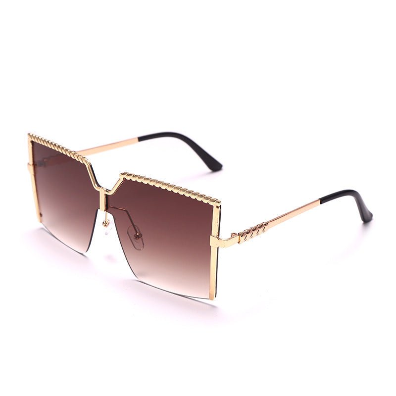 Trendy Frameless Dual-Style Sunglasses for Fashion-Forward Adventures