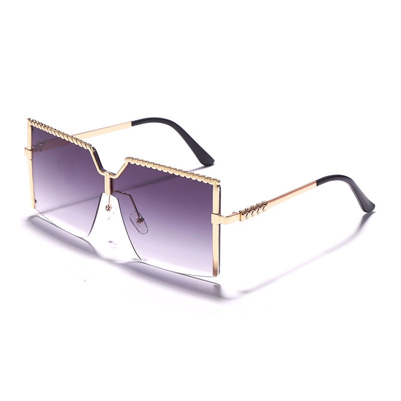 Trendy Frameless Dual-Style Sunglasses for Fashion-Forward Adventures