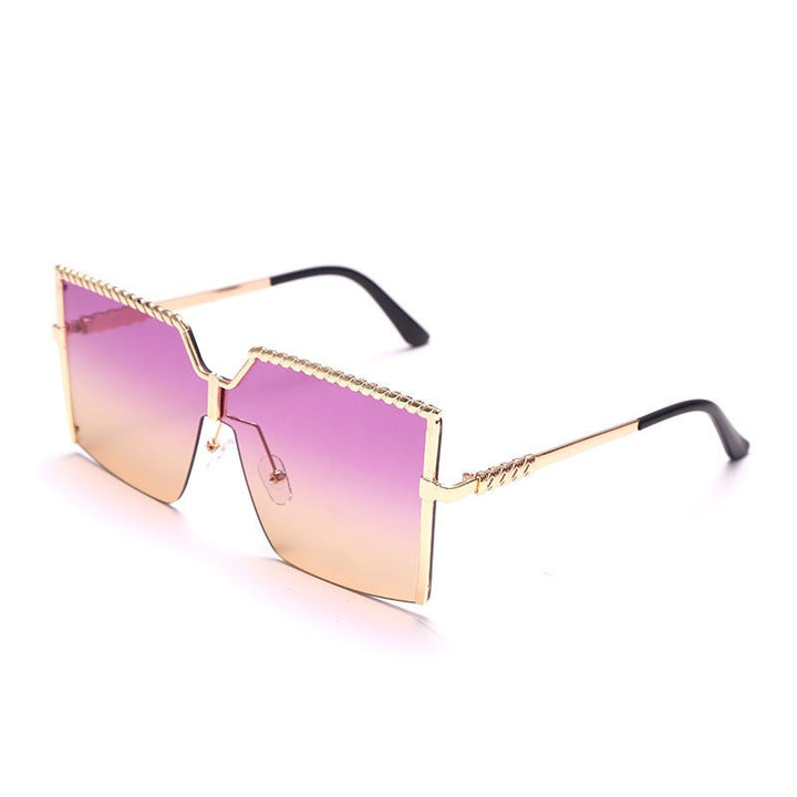 Trendy Frameless Dual-Style Sunglasses for Fashion-Forward Adventures