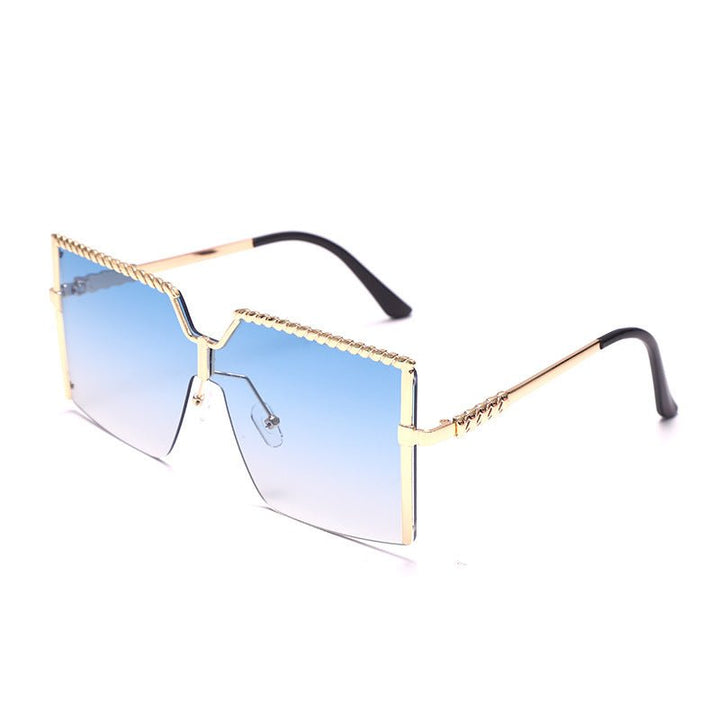 Trendy Frameless Dual-Style Sunglasses for Fashion-Forward Adventures