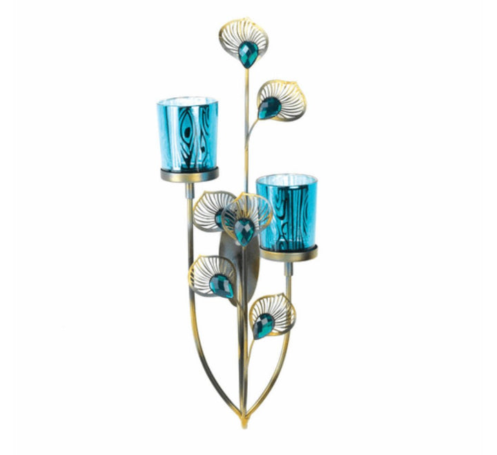 Peacock Plume Wall Sconce