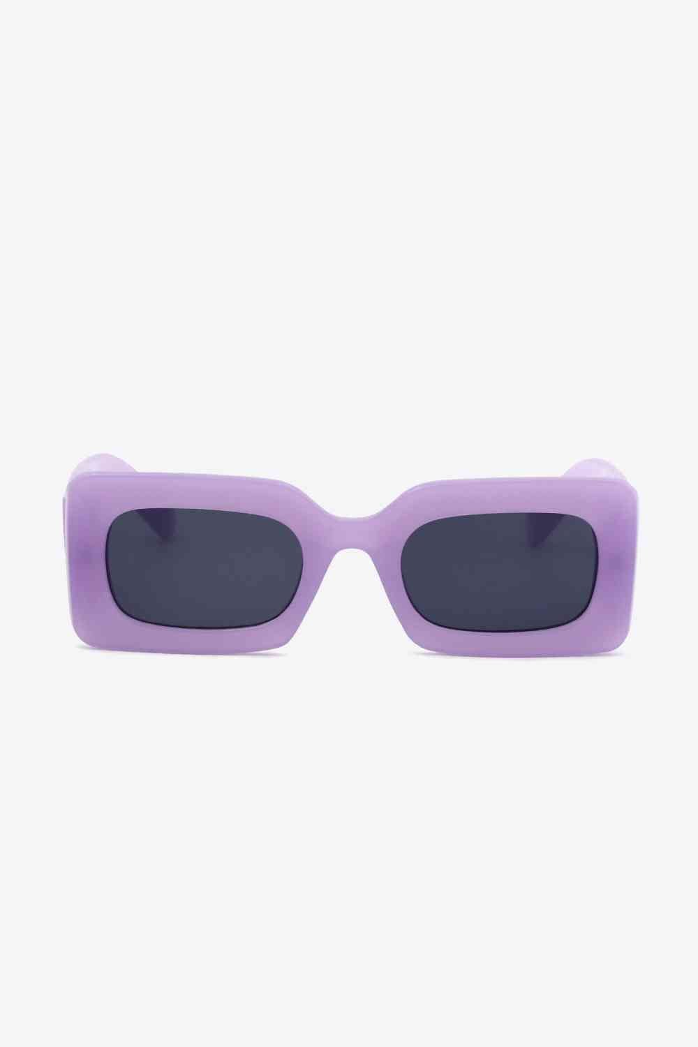 Stylish Rectangle Sunglasses with UV400 Protection