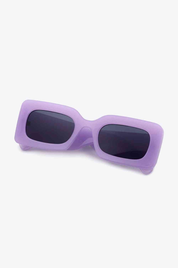 Stylish Rectangle Sunglasses with UV400 Protection