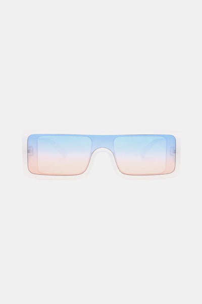 Stylish UV400 Rectangle Sunglasses with Polycarbonate Frame