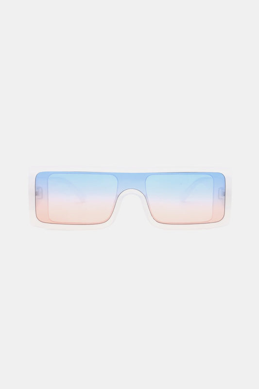 Stylish UV400 Rectangle Sunglasses with Polycarbonate Frame