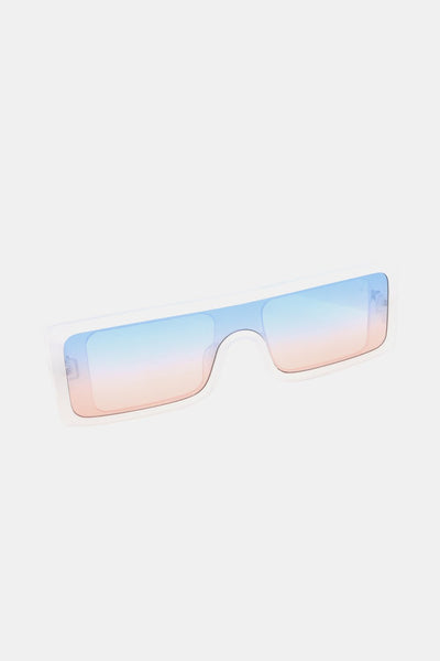 Stylish UV400 Rectangle Sunglasses with Polycarbonate Frame