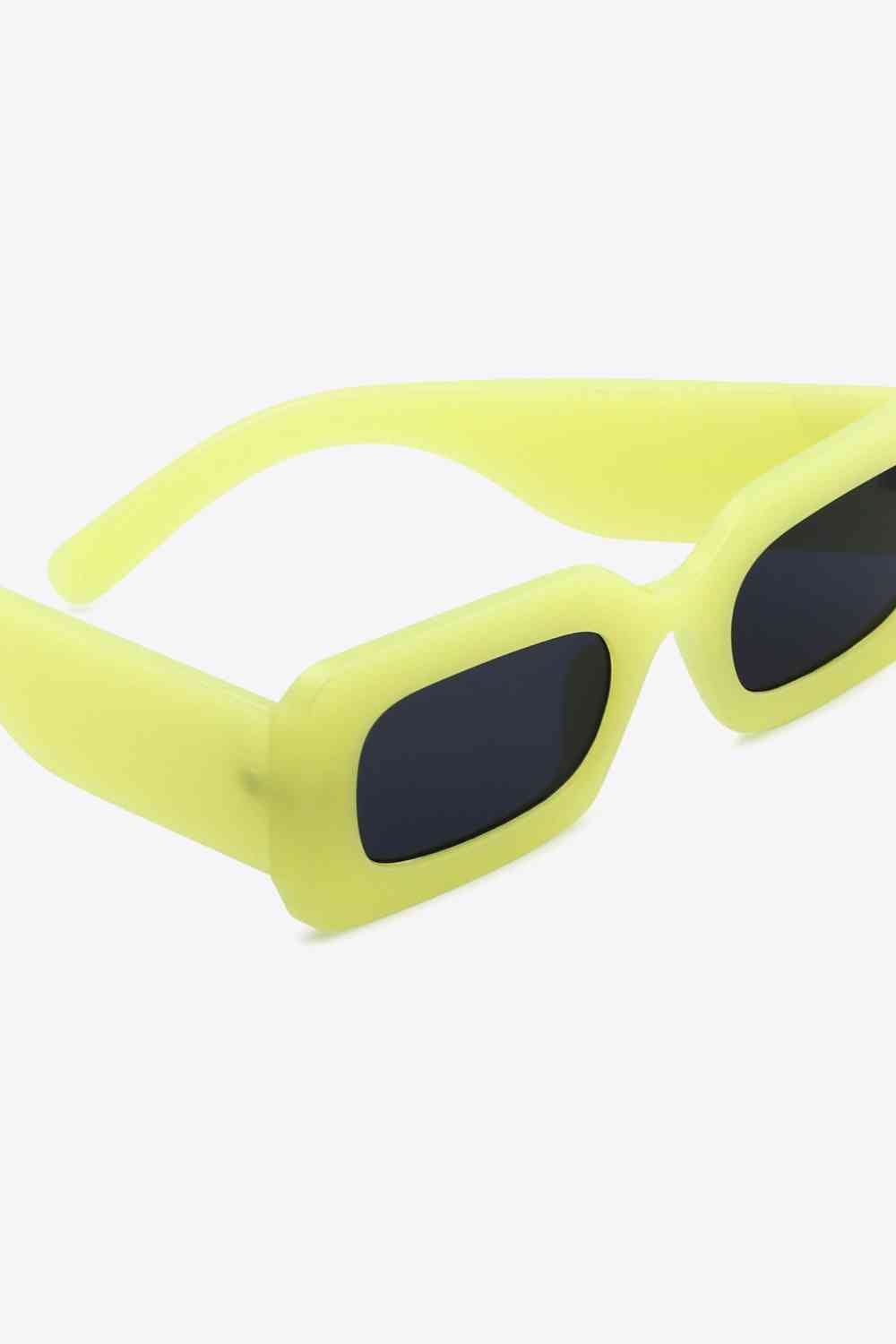 Stylish Rectangle Sunglasses with UV400 Protection