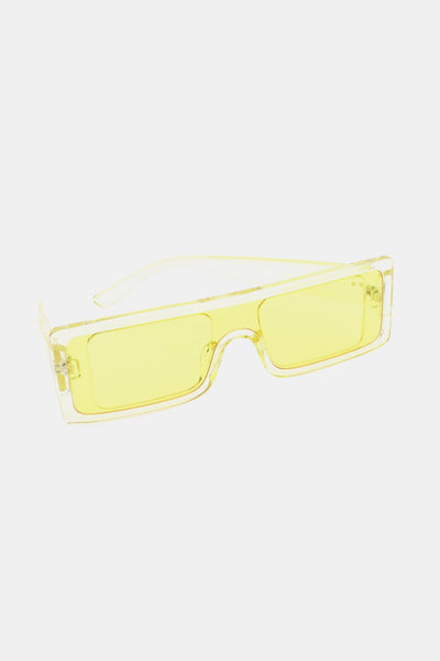Stylish UV400 Rectangle Sunglasses with Polycarbonate Frame