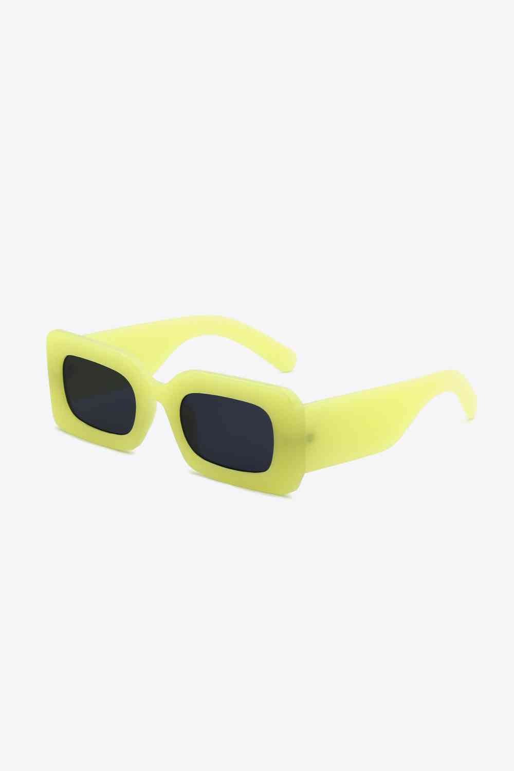 Stylish Rectangle Sunglasses with UV400 Protection