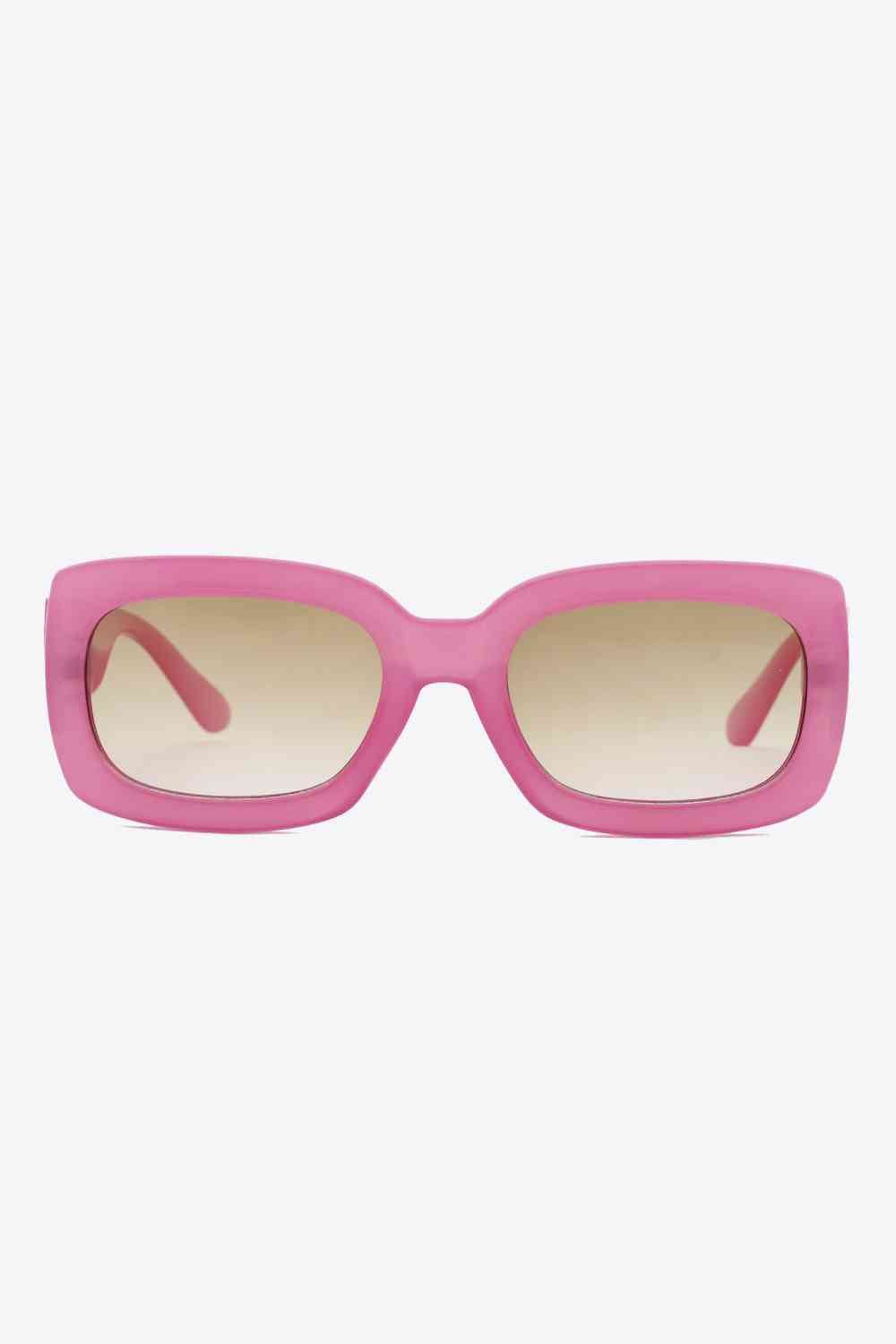 Rectangle Sunglasses with Polycarbonate Frames