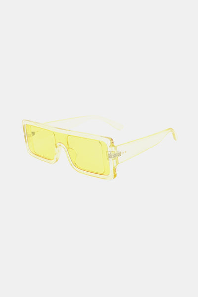 Stylish UV400 Rectangle Sunglasses with Polycarbonate Frame
