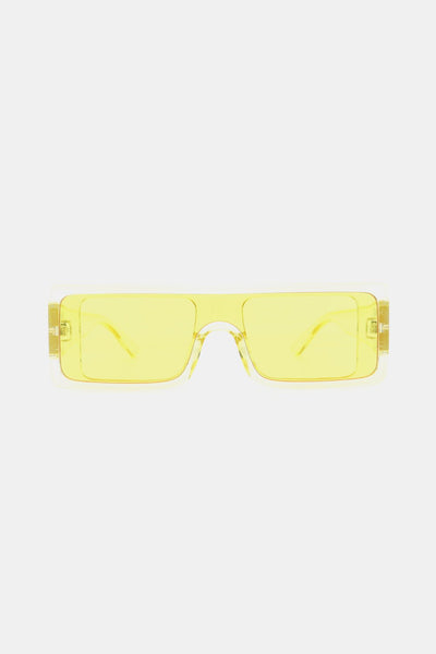 Stylish UV400 Rectangle Sunglasses with Polycarbonate Frame