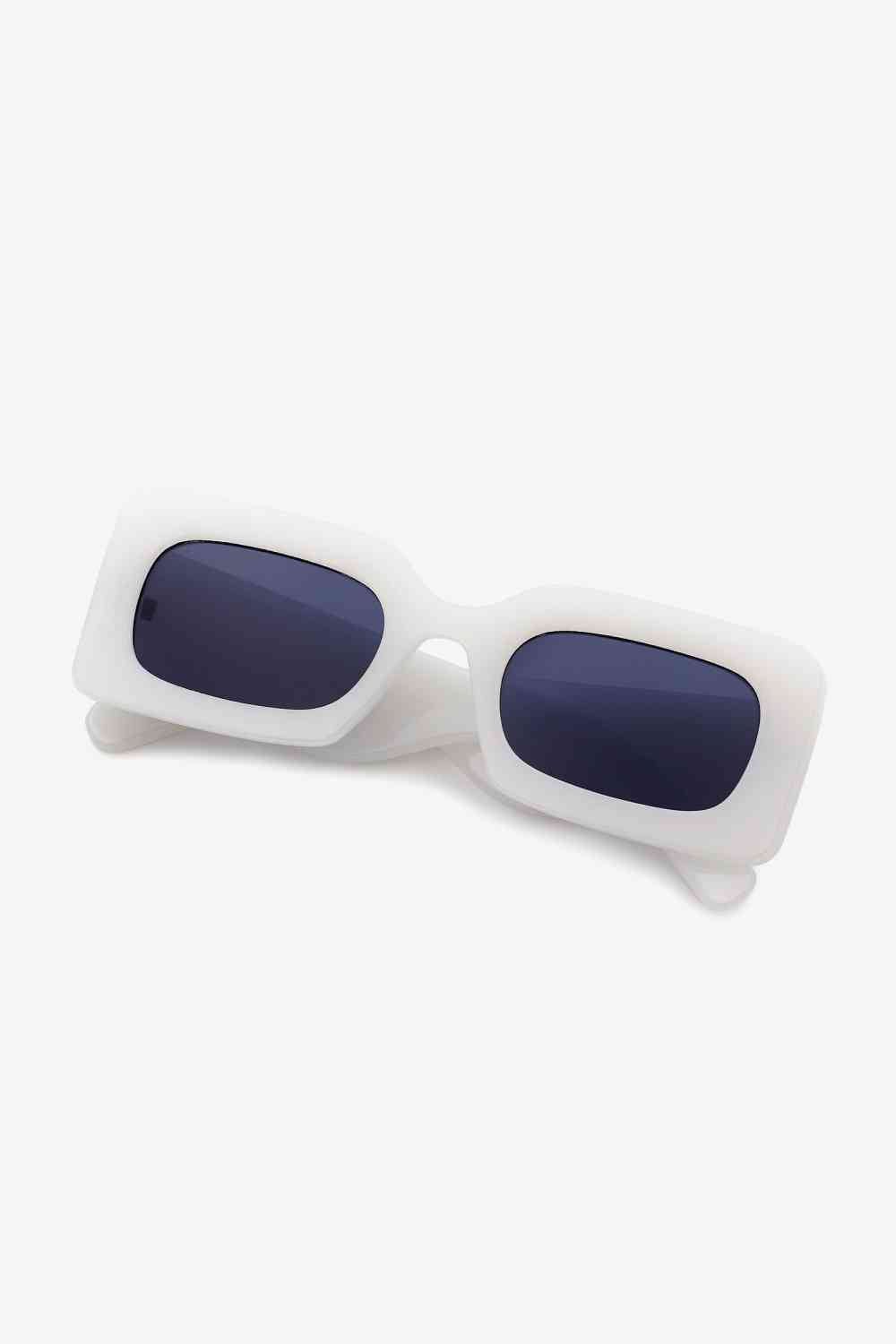 Stylish Rectangle Sunglasses with UV400 Protection