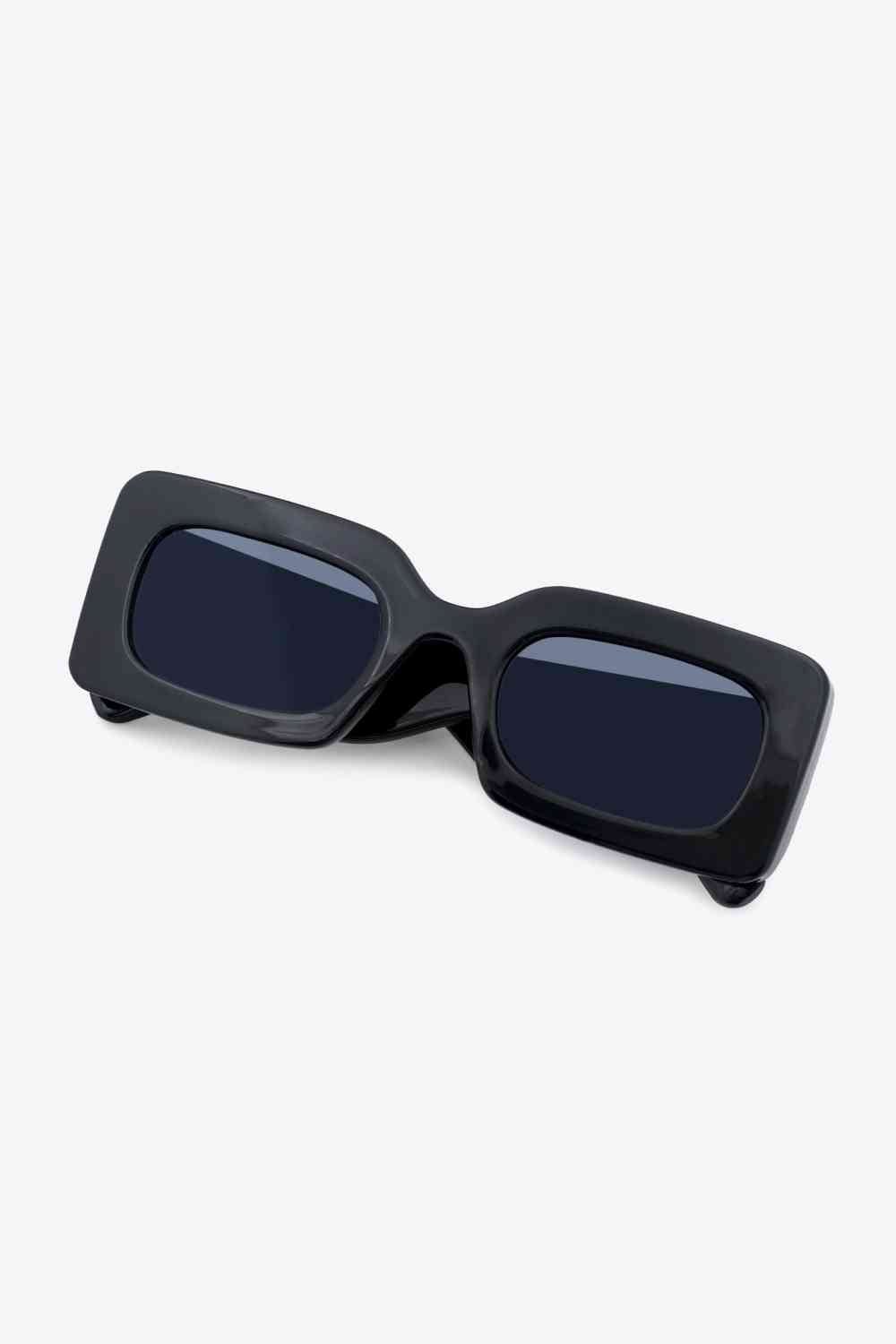 Stylish Rectangle Sunglasses with UV400 Protection