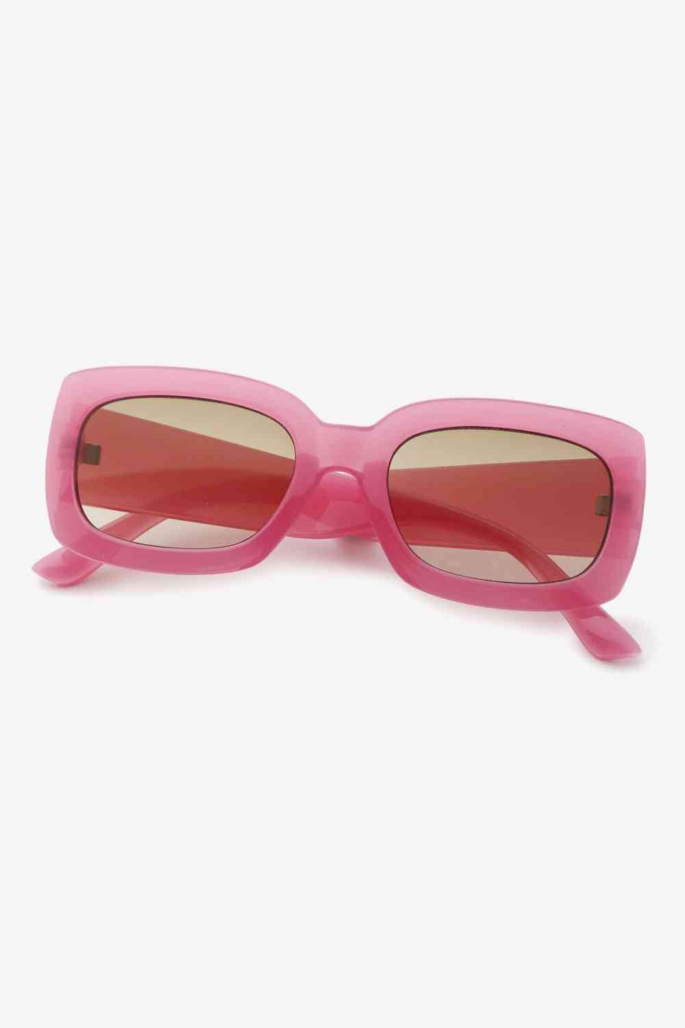 Rectangle Sunglasses with Polycarbonate Frames