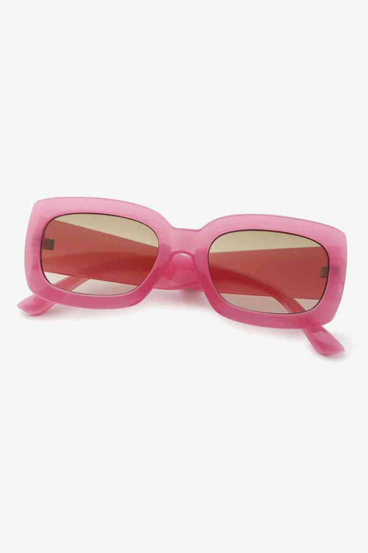 Rectangle Sunglasses with Polycarbonate Frames